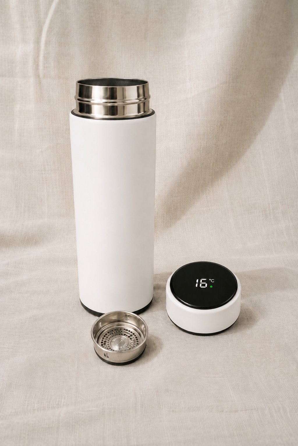 Luxury Lotus Smart Thermosfles